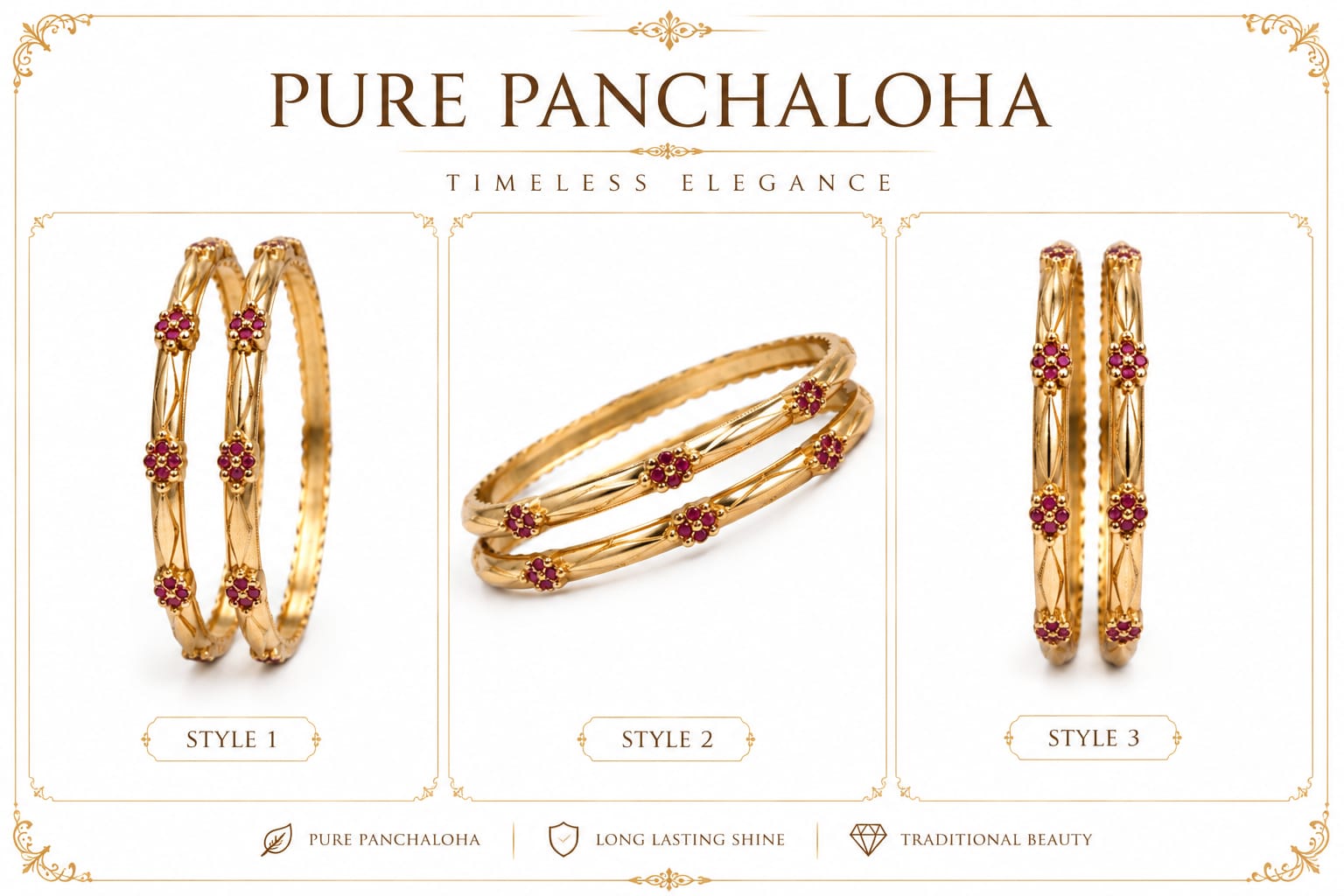 PURE PANCHALOHA BANGLES KADA