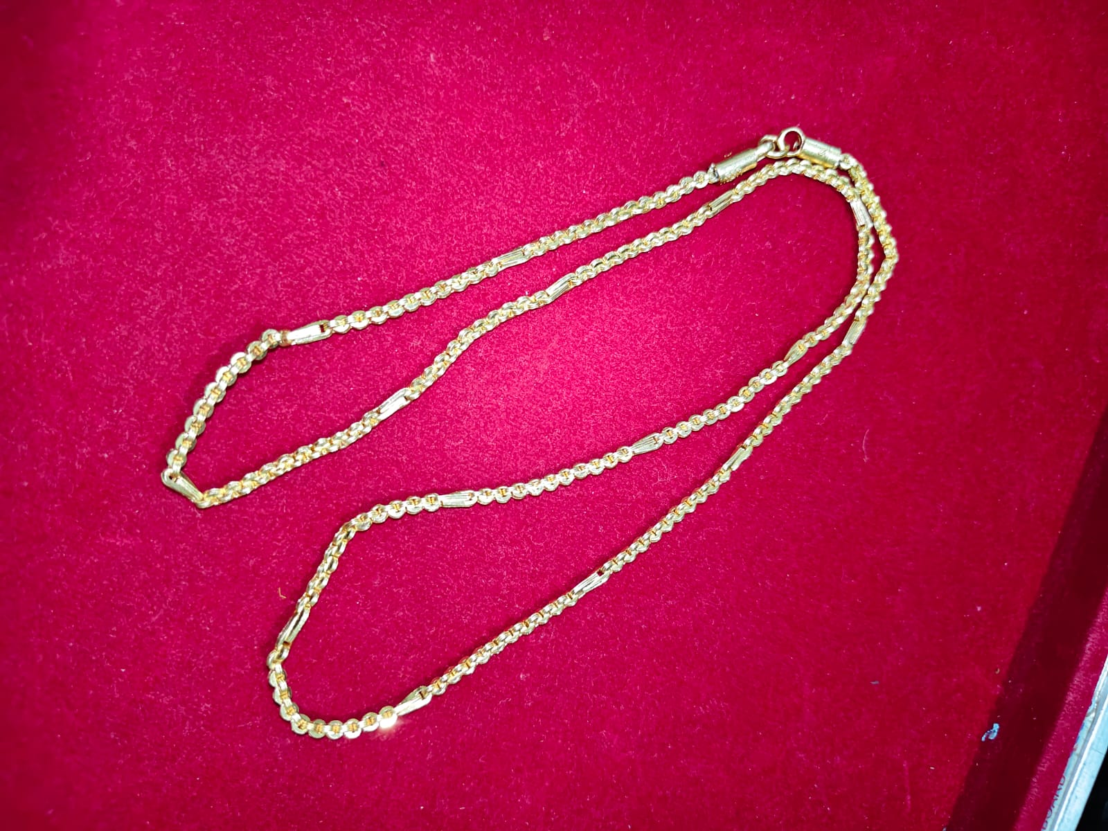 24 inch 10plus1model Pure Panchaloha unpolish chains