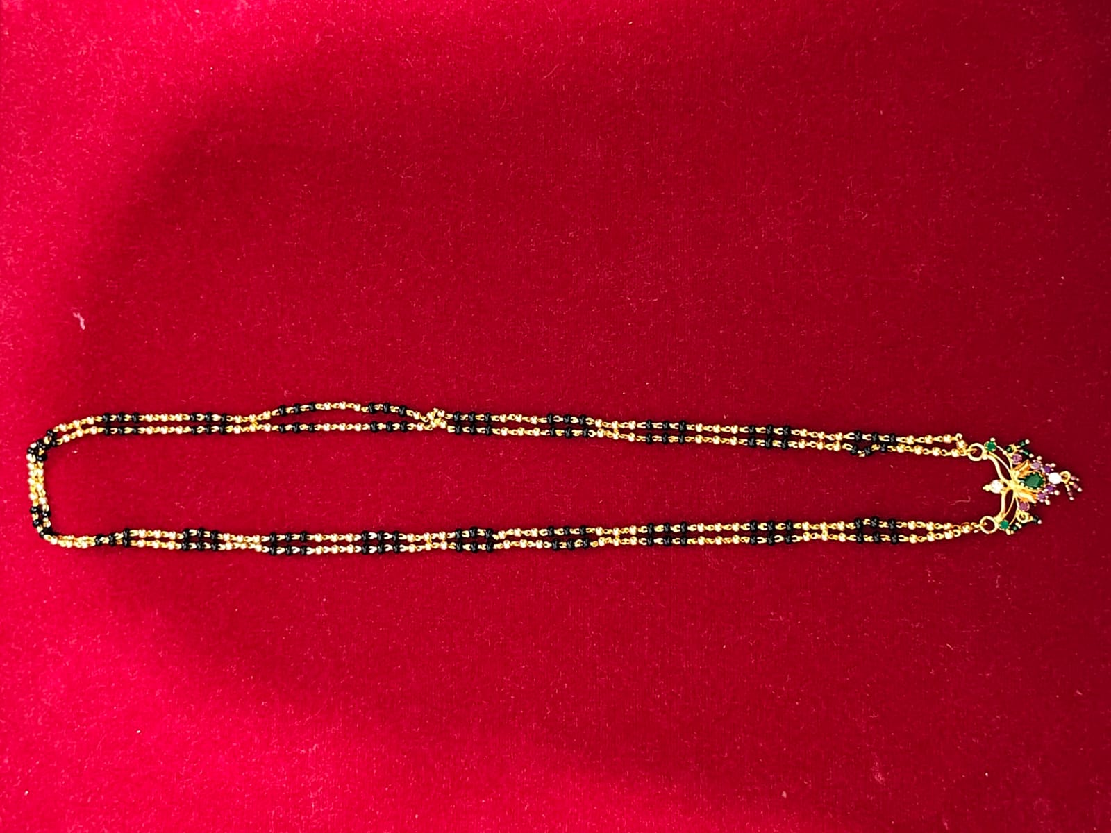 Pure Panchaloha Black Beads Necklace ✨