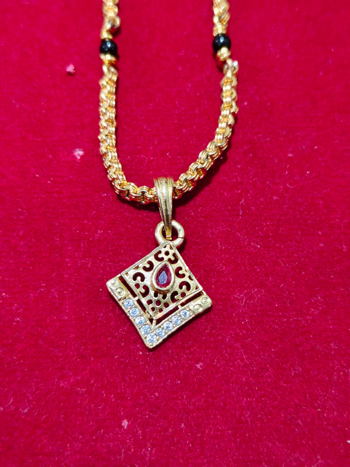 Pure Panchaloha Chain – Unpolished Collection ✨