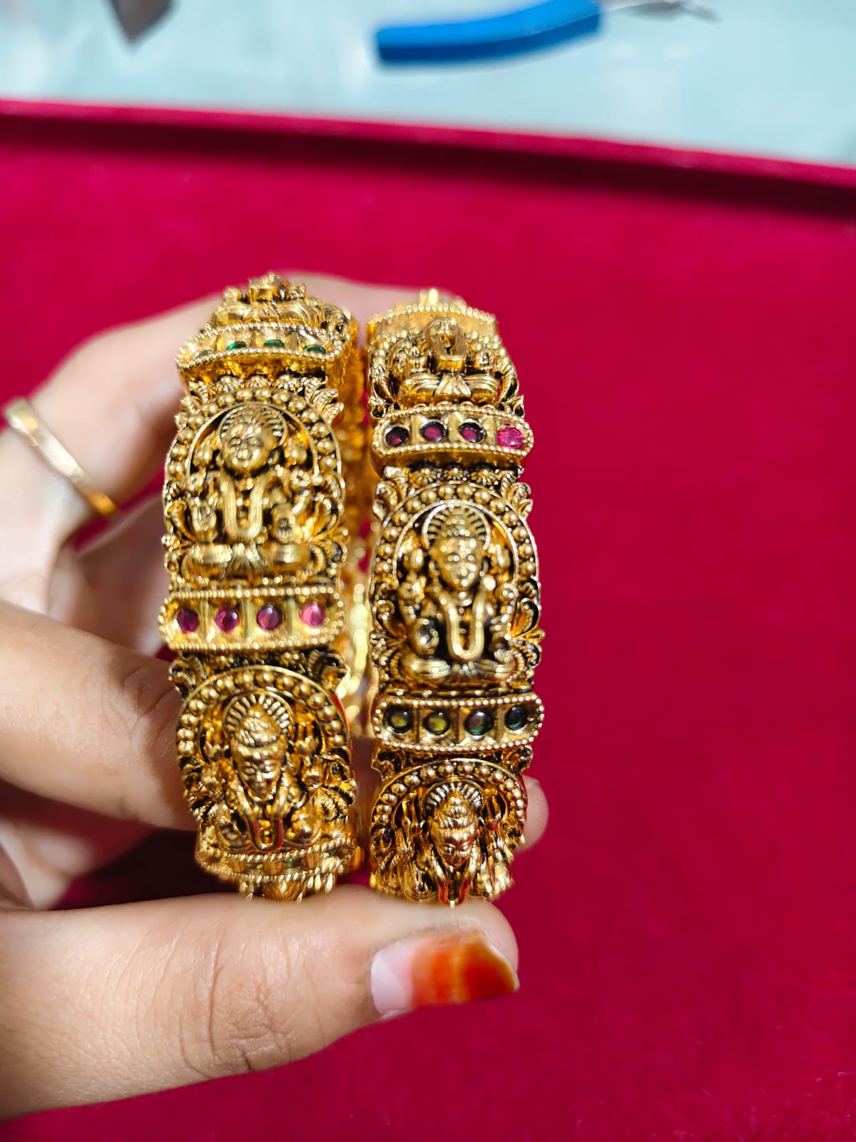 Traditional Temple Antique Design Bangles